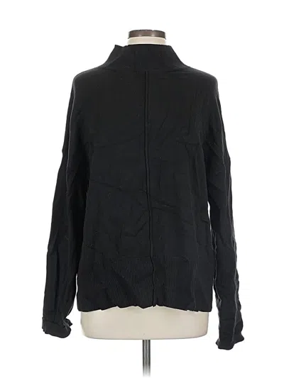 Pre-owned Fashion Turtleneck Sweater In Black