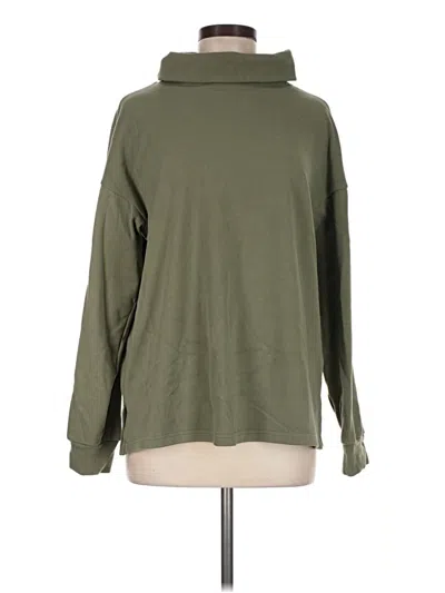 Pre-owned Fashion Turtleneck Sweater In Green