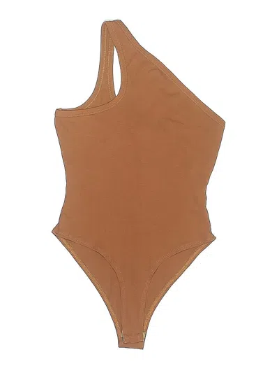 Pre-owned Fashion Union Bodysuit In Brown