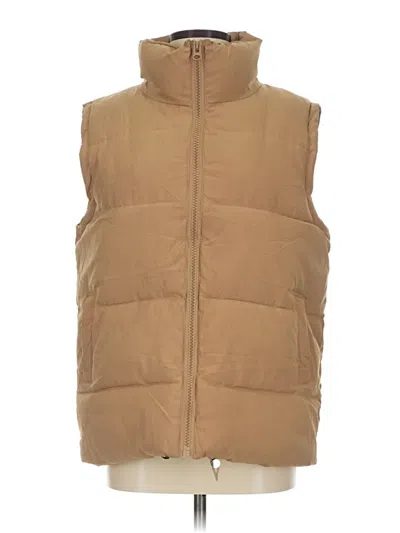 Pre-owned Fashion Vest In Brown