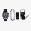 Fashion Watches Mens 4-pc. Watch Boxed Set Mac8098jc In Black