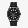Fashion Watches Mens Black Strap Watch Fmdjo289 In Black
