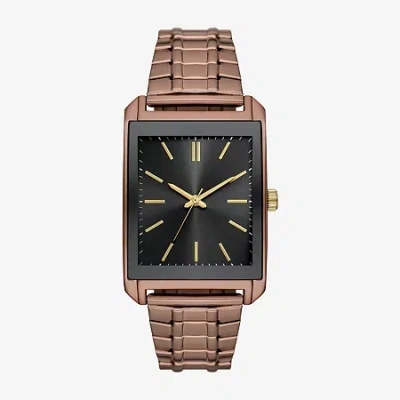 Fashion Watches Mens Brown Stainless Steel Expansion Watch Fmdjo299