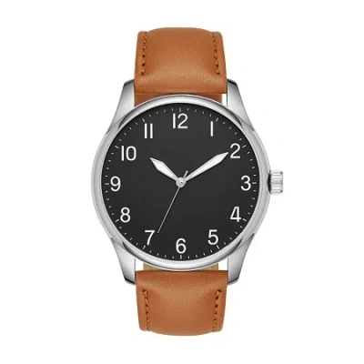 Fashion Watches Mens Brown Strap Watch Fmdjo124