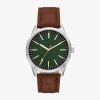 Fashion Watches Mens Brown Strap Watch Fmdjo316 In Brown