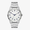 Fashion Watches Mens Silver Tone Bracelet Watch Fmdjo312 In Metallic