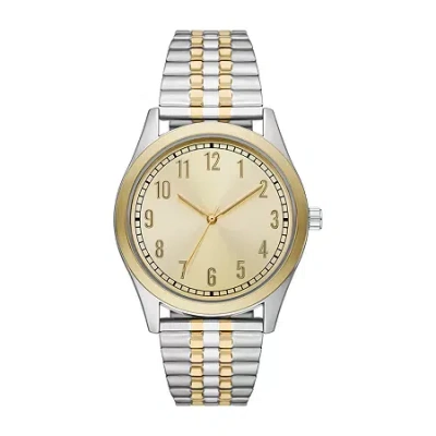 Fashion Watches Mens Two Tone Stainless Steel Expansion Watch Fmdjo234 In Metallic