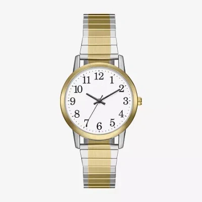 Fashion Watches Mens Two Tone Stainless Steel Expansion Watch Fmdjo334 In Gold