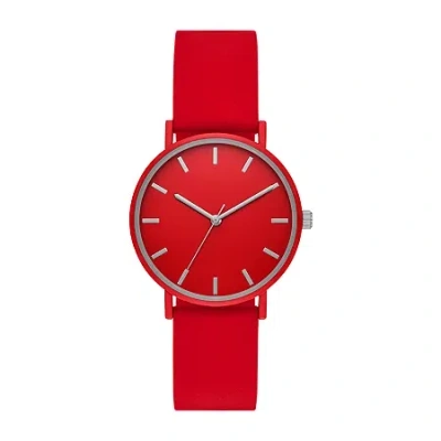 Fashion Watches Unisex Adult Red Strap Watch Fmdjo206