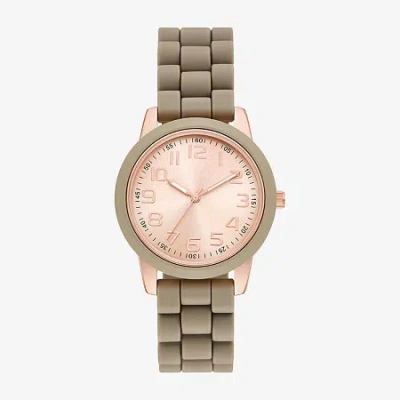 Fashion Watches Womens Beige Strap Watch Fmdjo320 In Transparent