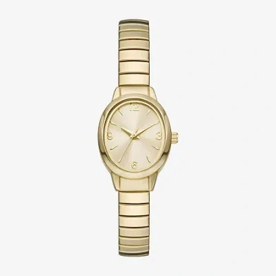 Fashion Watches Womens Gold Tone Stainless Steel Expansion Watch Fmdjo339 In Yellow
