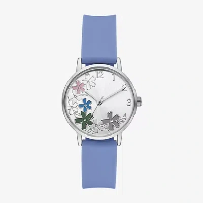 Fashion Watches Womens Purple Strap Watch Fmdjo280 In Blue