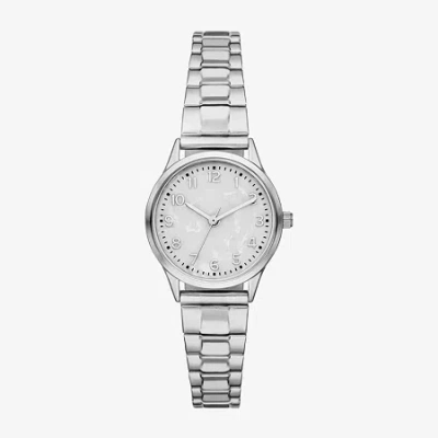 Fashion Watches Womens Silver Tone Stainless Steel Expansion Watch Fmdjo277 In Metallic