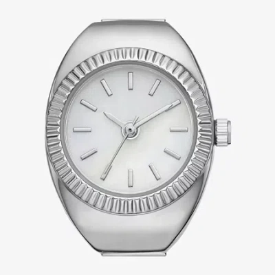 Fashion Watches Womens Silver Tone Stainless Steel Expansion Watch Fmdjo330 In Metallic
