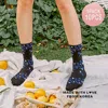 Fashnzfab 10pairs - Flower Leaf Patterned Socks In Multi