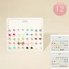 Fashnzfab 12 Set Of 20 - Mixed Stud Earring Set Assorted In Multi