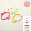 Fashnzfab 12 Set Of 3 - Bow Hairband Set In Multi