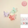 Fashnzfab 12pcs - Butterfly Hair Claw Clips 3" X 2" In Multi