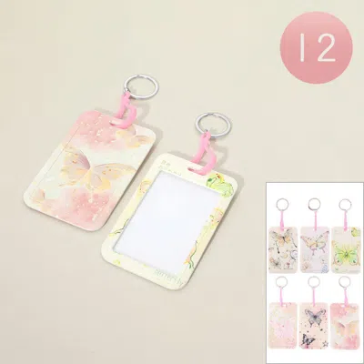Fashnzfab 12pcs - Butterfly Luggage Bag Tags In Multi