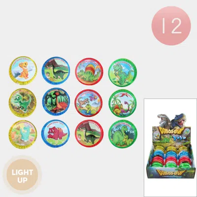 Fashnzfab 12pcs - Dinosaur Yoyo Toys