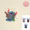 Fashnzfab 12pcs - Elastic Hairbands In Cartoon Character Pouches In Multi