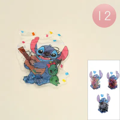 Fashnzfab 12pcs - Elastic Hairbands In Cartoon Character Pouches In Multi
