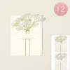 Fashnzfab 12pcs - Faceted Beads Pearl Wire Branch Hair Comb Pins In White