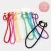 Fashnzfab 12pcs - Faux Pearl Necklace Set In Multi