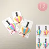 Fashnzfab 12pcs - Hot Air Balloon Luggage Bag Tags In Multi