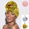 Fashnzfab 12pcs - Metallic Turban Hats In Green