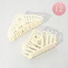Fashnzfab 12pcs - Pearl Crown Hair Claw Clips In Neutral
