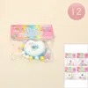 Fashnzfab 12pcs - Pinchy Family Donut Squishy Toys In Multi