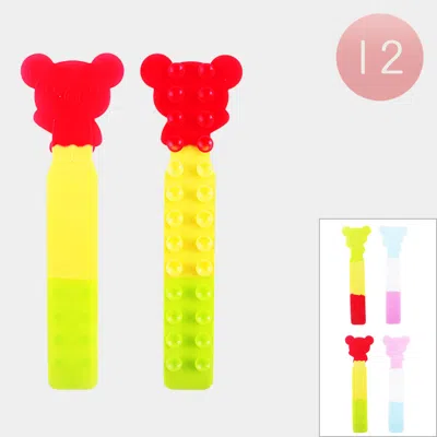 Fashnzfab 12pcs - Bear Squidopop It Sucker Fidget Kids Toys