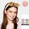Fashnzfab 12pcs - Bling Bow Headbands In Multi