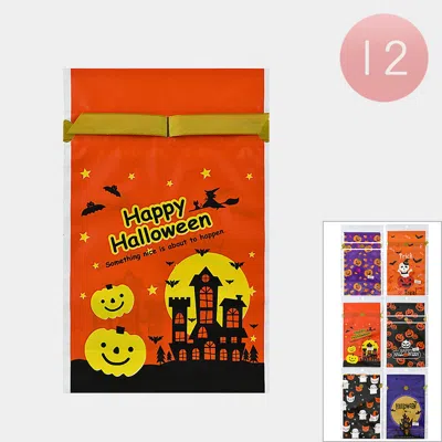 Fashnzfab 12pcs - Halloween Drawstring Gift Bags