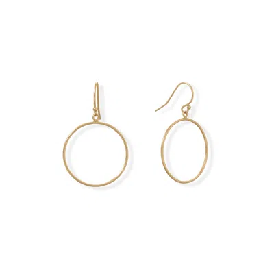 Fashnzfab 14/20 Gold Filled 25mm Circle Earrings