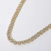 Fashnzfab 14k Gold Plated Multi Link Chunky Chain Necklace In Gold
