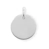 Fashnzfab 15mm Round Engravable Pendant In Pattern