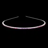 Fashnzfab 1row Rectangle Stone Headband In Multi