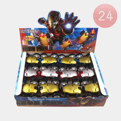 Fashnzfab 24pcs - Iron Man Super Hero Toy Cars In Multi