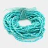 Fashnzfab 25pcs - Seed Beaded Stretch Bracelets Multi, Turquoise In Multi