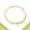 Fashnzfab 2pcs - Heishi Faceted Beaded Stretch Bracelets In Multi