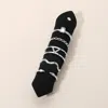 Fashnzfab 5pcs - Modern Design Stackable Ring Set In Black