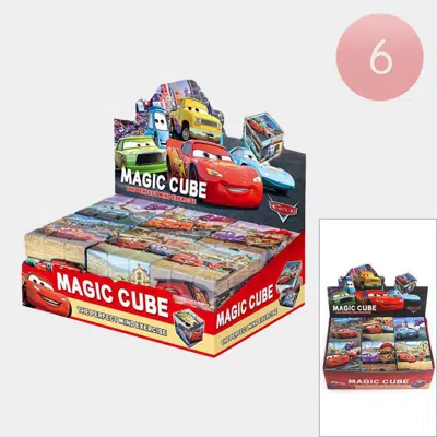 Fashnzfab 6pcs - Car Magic Cube Toys
