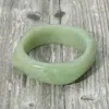 Fashnzfab Abstract Square Resin Bangle Bracelet In Green