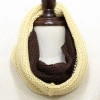 Fashnzfab Acrylic Infinity Mesh Scarf In Multi