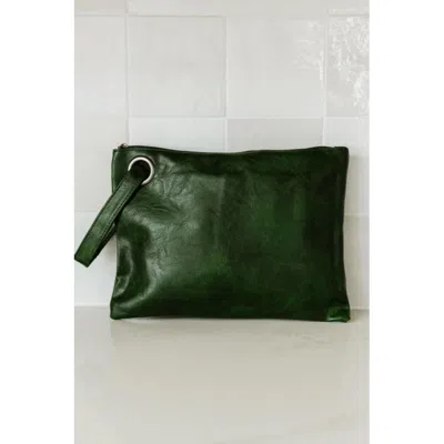 Fashnzfab Alexa Oversized Clutch With Wristlet