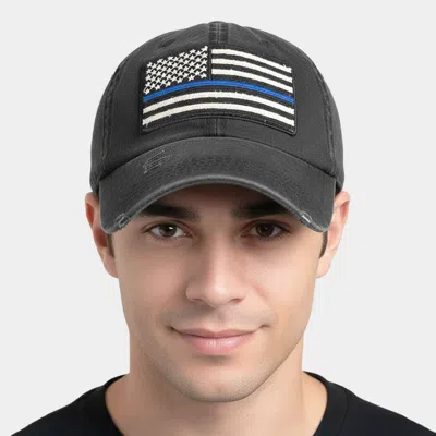 Fashnzfab American Usa Flag Vintage Baseball Cap In Multi
