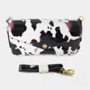 Fashnzfab Animal Patterned Shoulder Bag In White