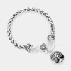 Fashnzfab Antique Metal Tree Of Life Charm Bracelet In Metallic